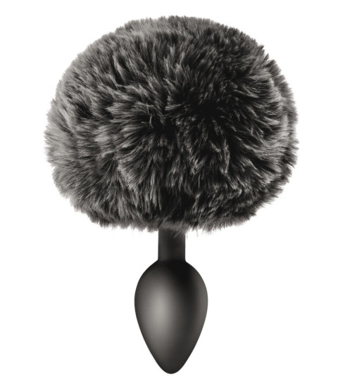 Plug anal pompon noir - CC5700910010